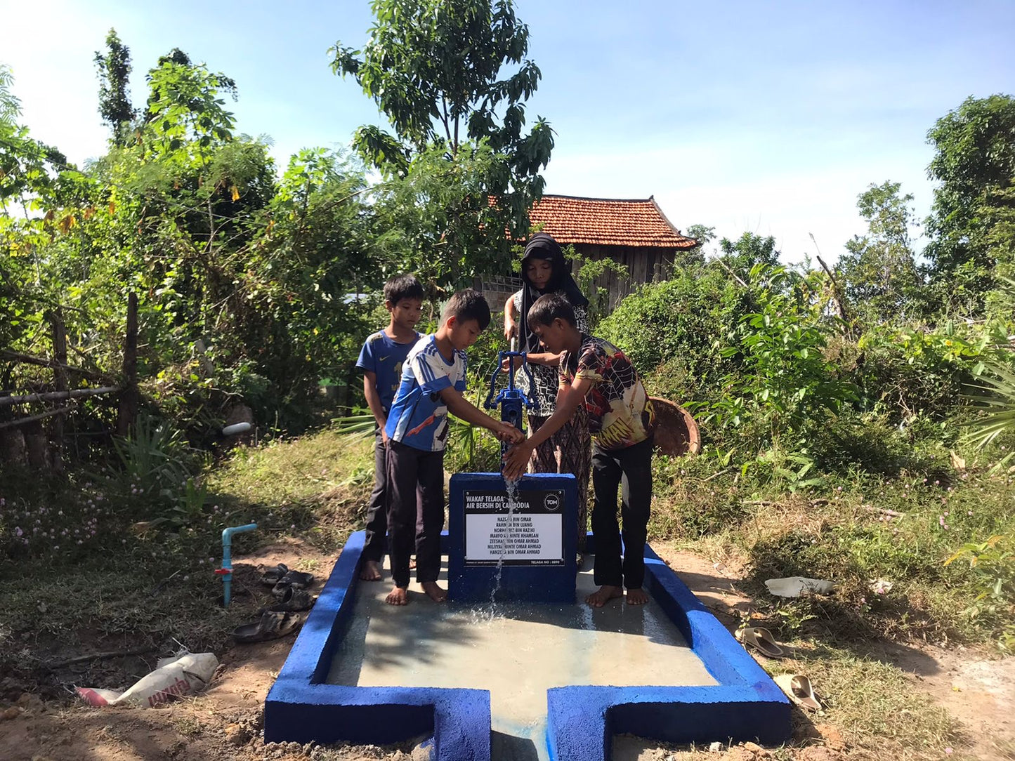 Build A Water Pump in Cambodia